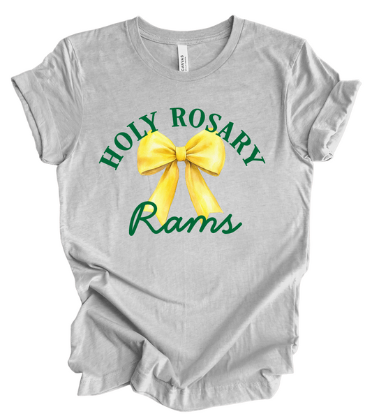 Holy Rosary Rams Bow
