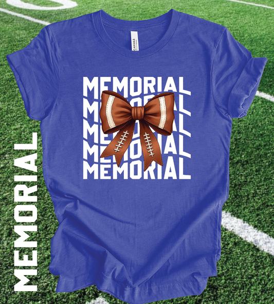 Memorial Football Bow