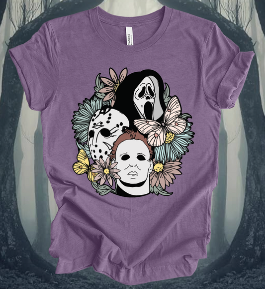 Horror Floral - Cool Colors