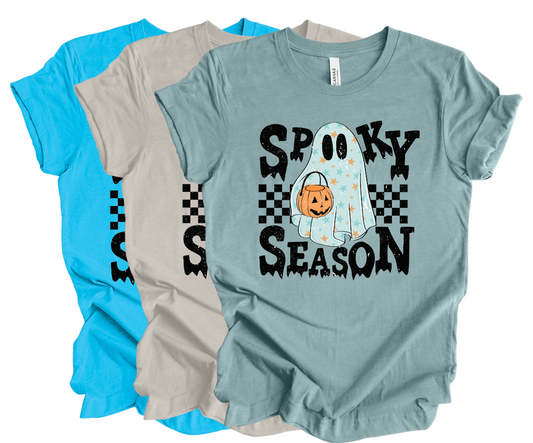 Spooky Season Blue Ghost