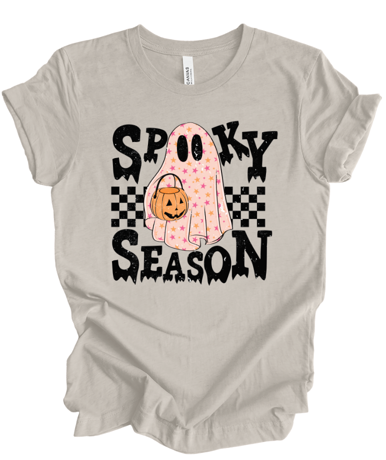 Spooky Season Pink Ghost