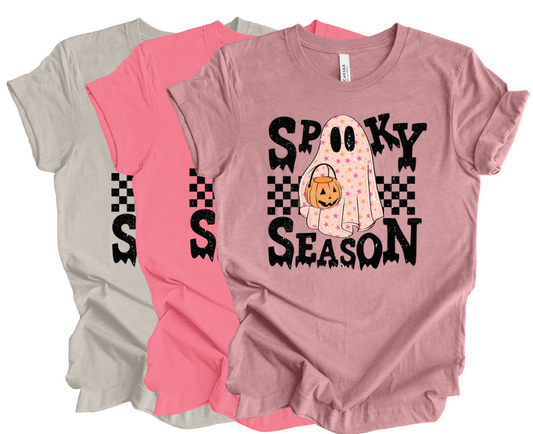 Spooky Season Pink Ghost