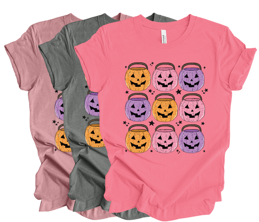 Pumpkin Bucket Pinks Theme