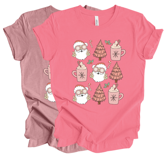 Pink Santa 3x3