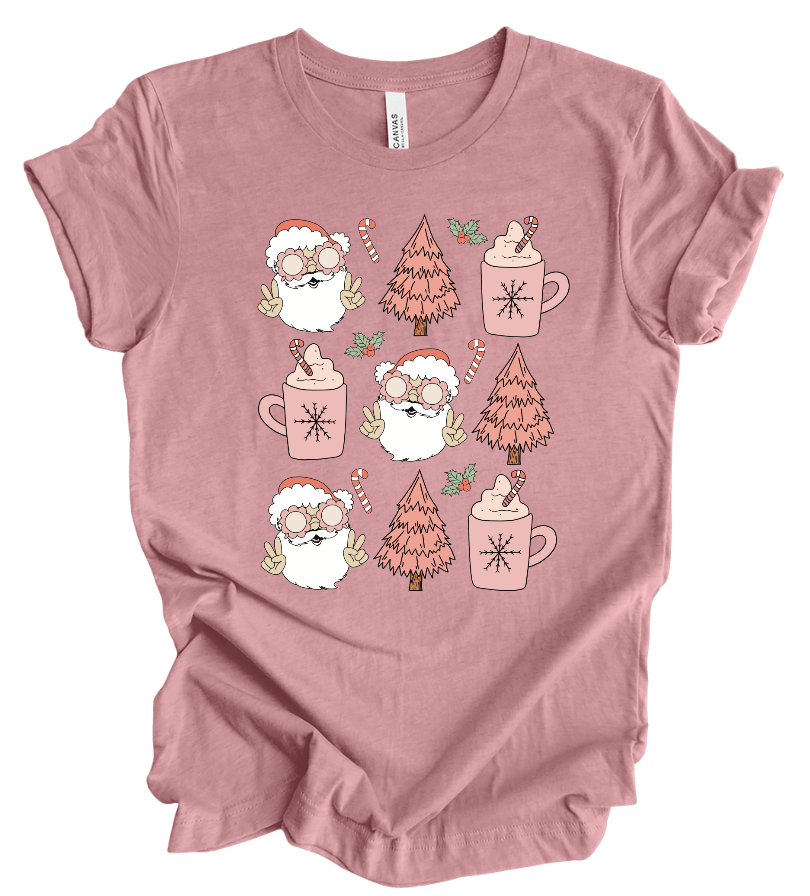 Pink Santa 3x3