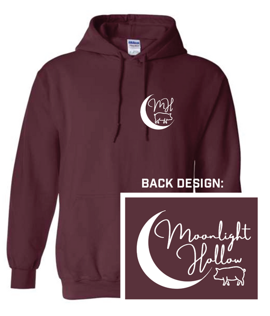 Moonlight Hollow Pig Hoodie