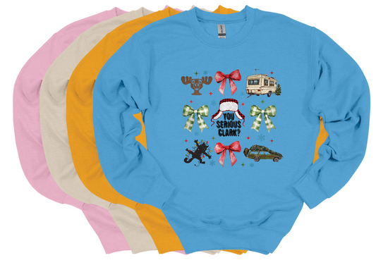 Griswold Christmas Vacation Coquette Crew Alternative Colors