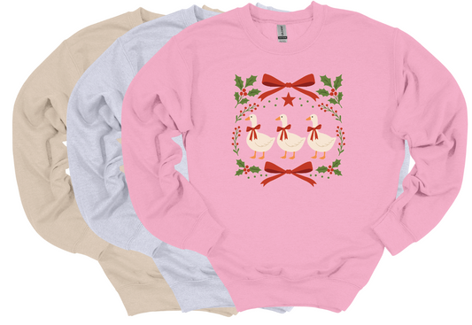 Vintage Christmas Goose - Crew
