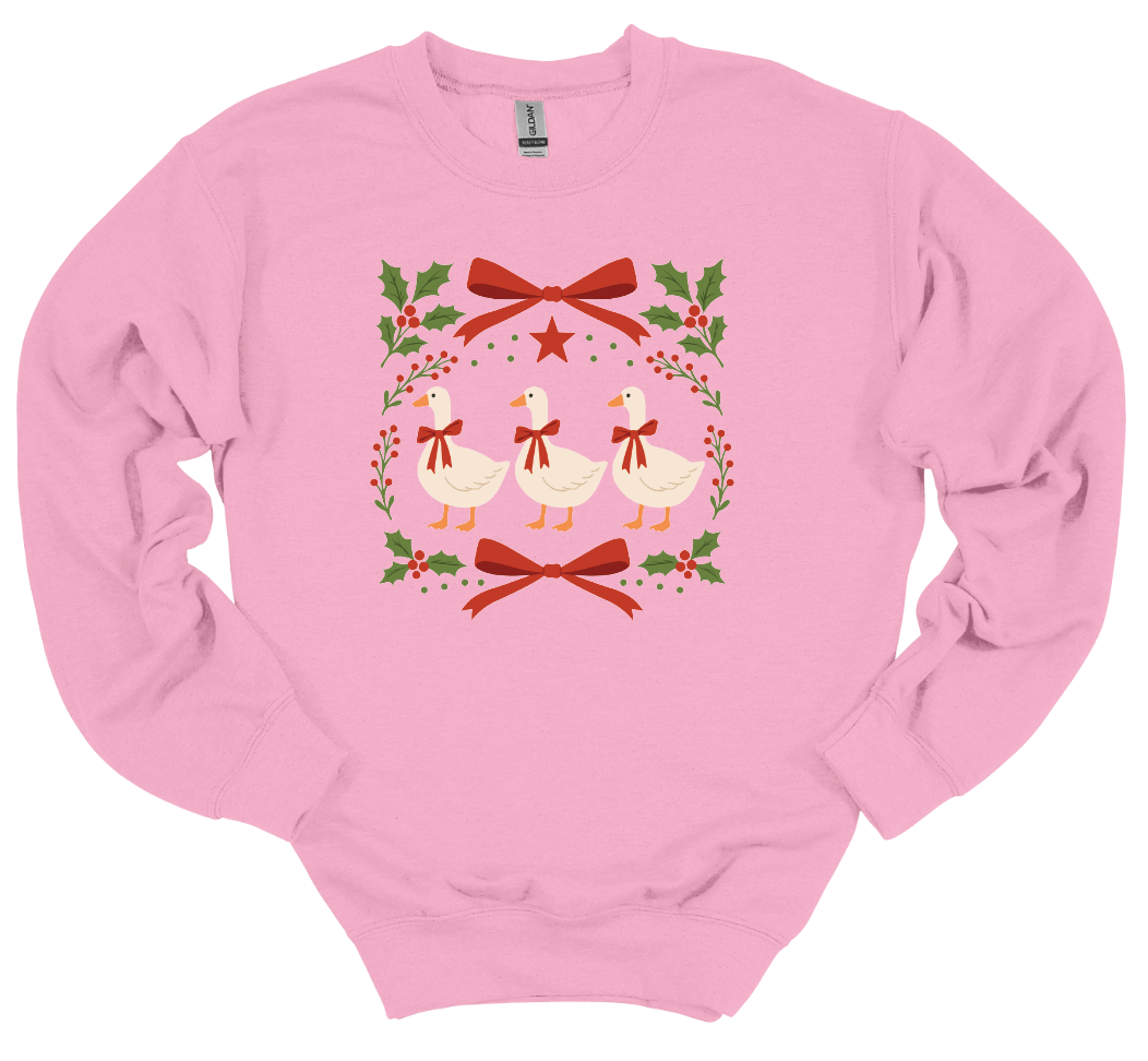 Vintage Christmas Goose - Crew