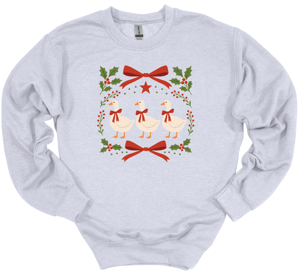 Vintage Christmas Goose - Crew