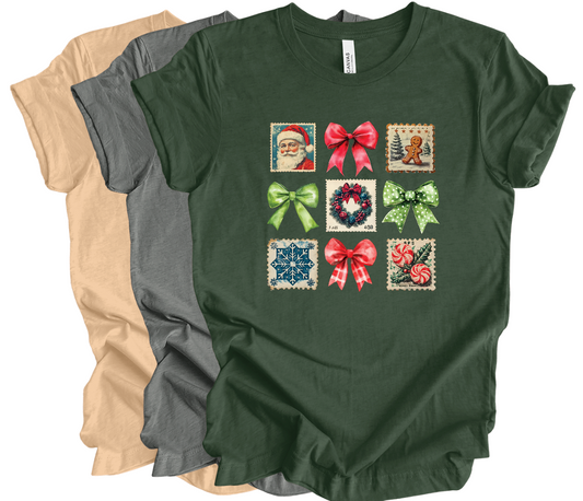 Christmas Stamp Coquette 3x3