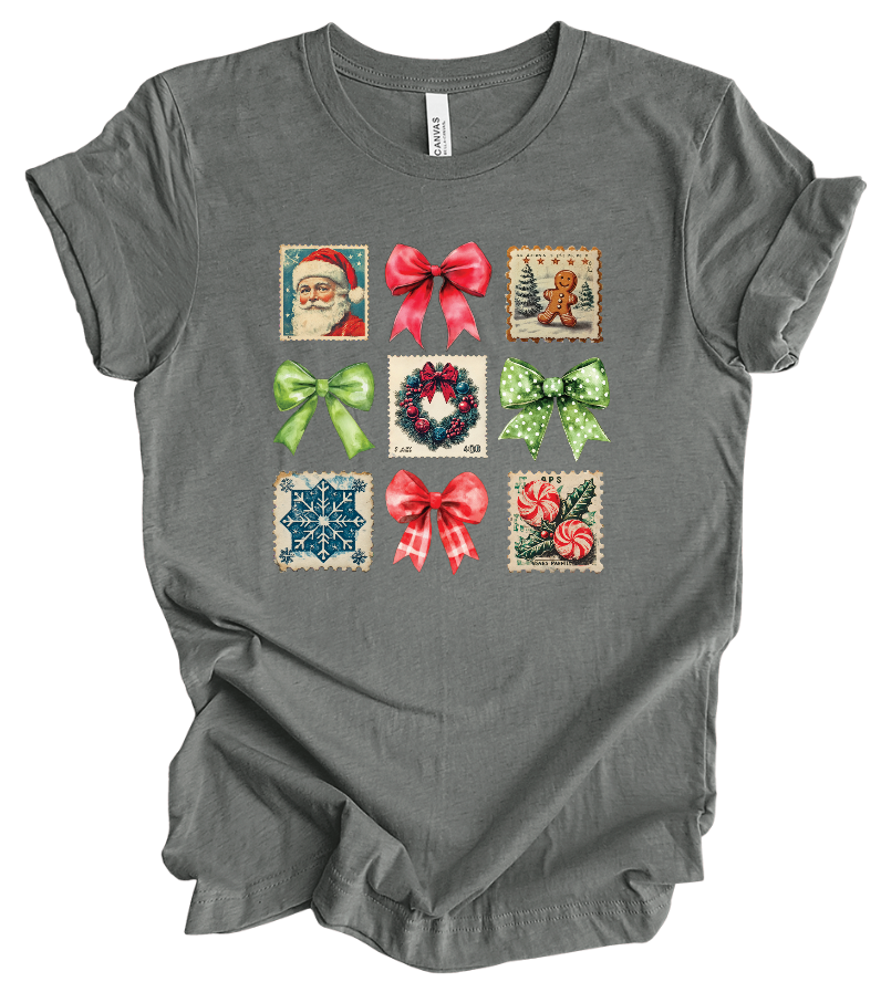 Christmas Stamp Coquette 3x3