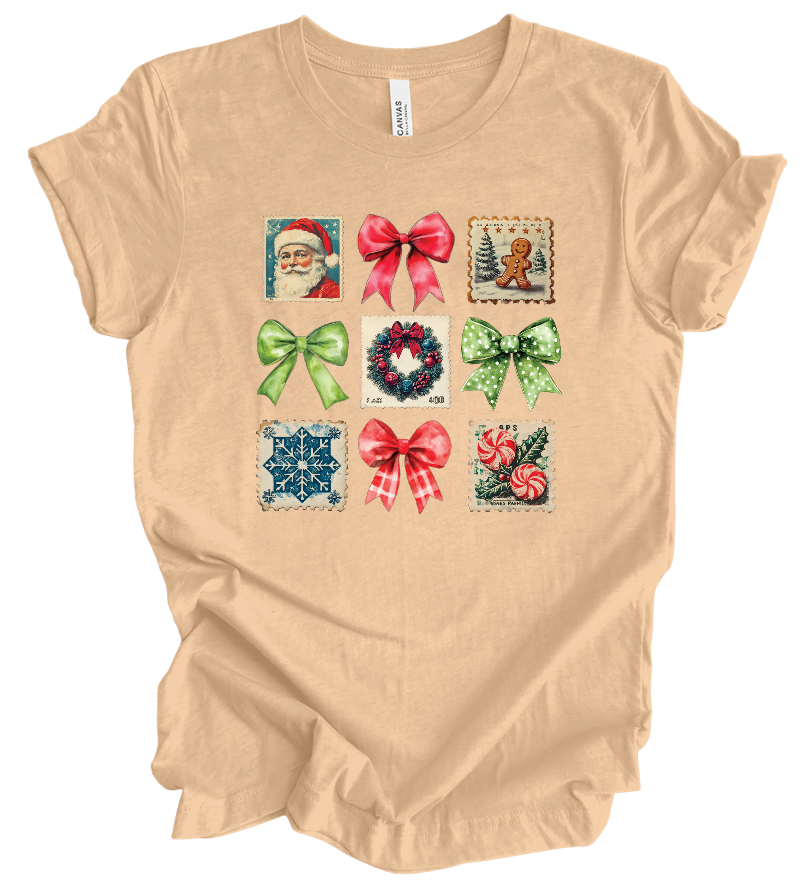 Christmas Stamp Coquette 3x3