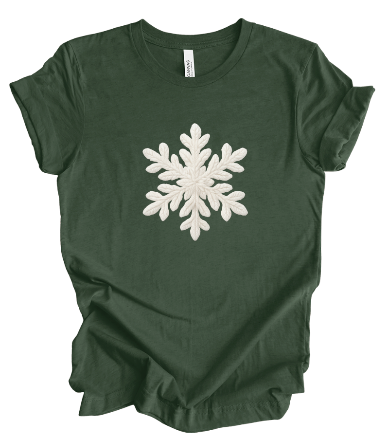 Snowflake - Faux Knitted