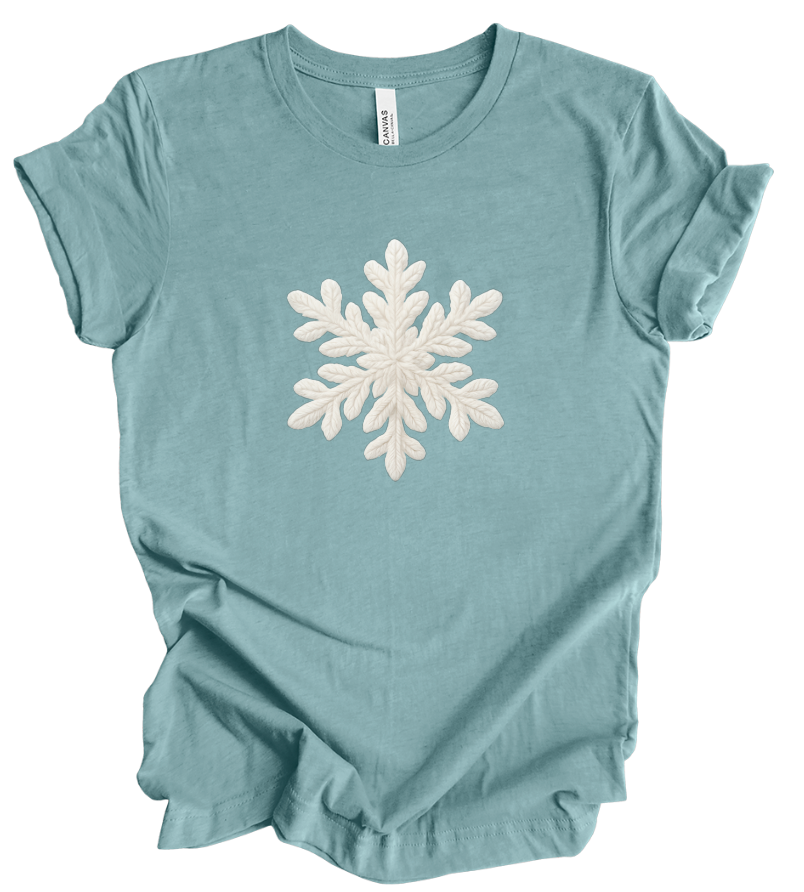 Snowflake - Faux Knitted