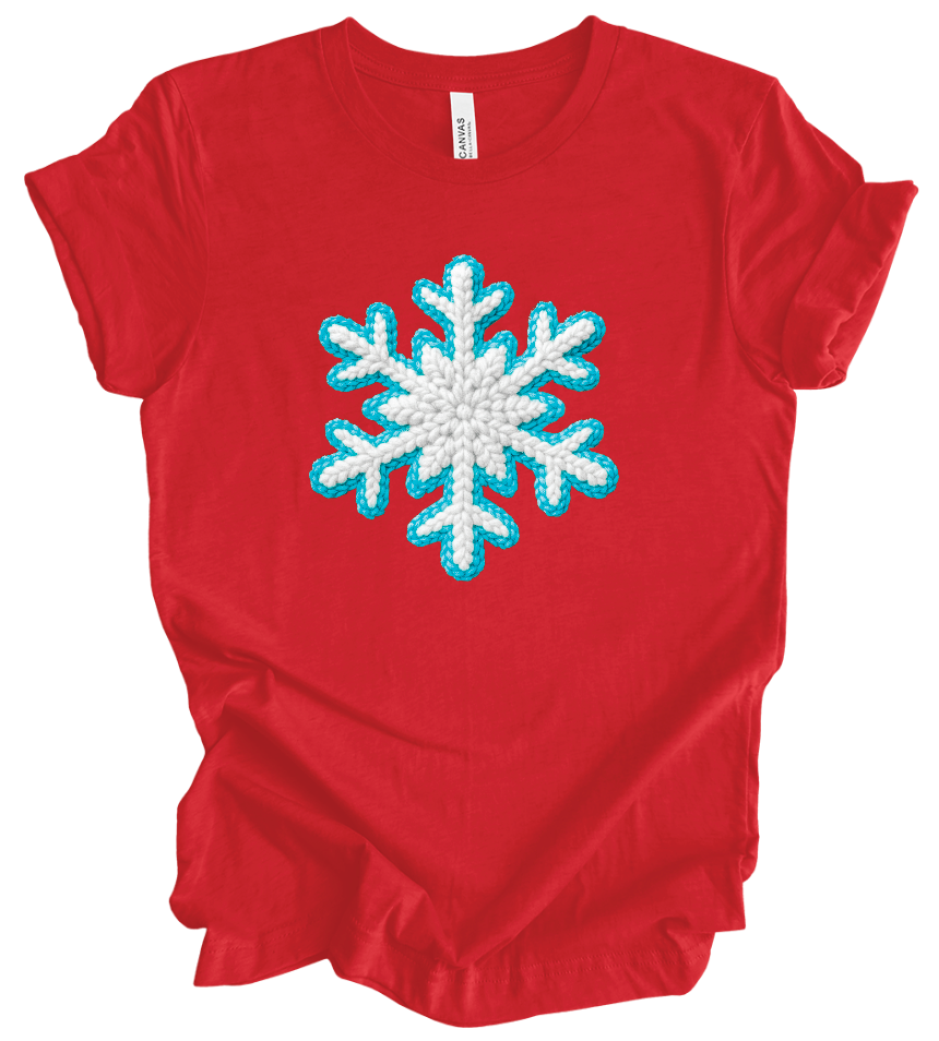Snowflake - Faux Crochet