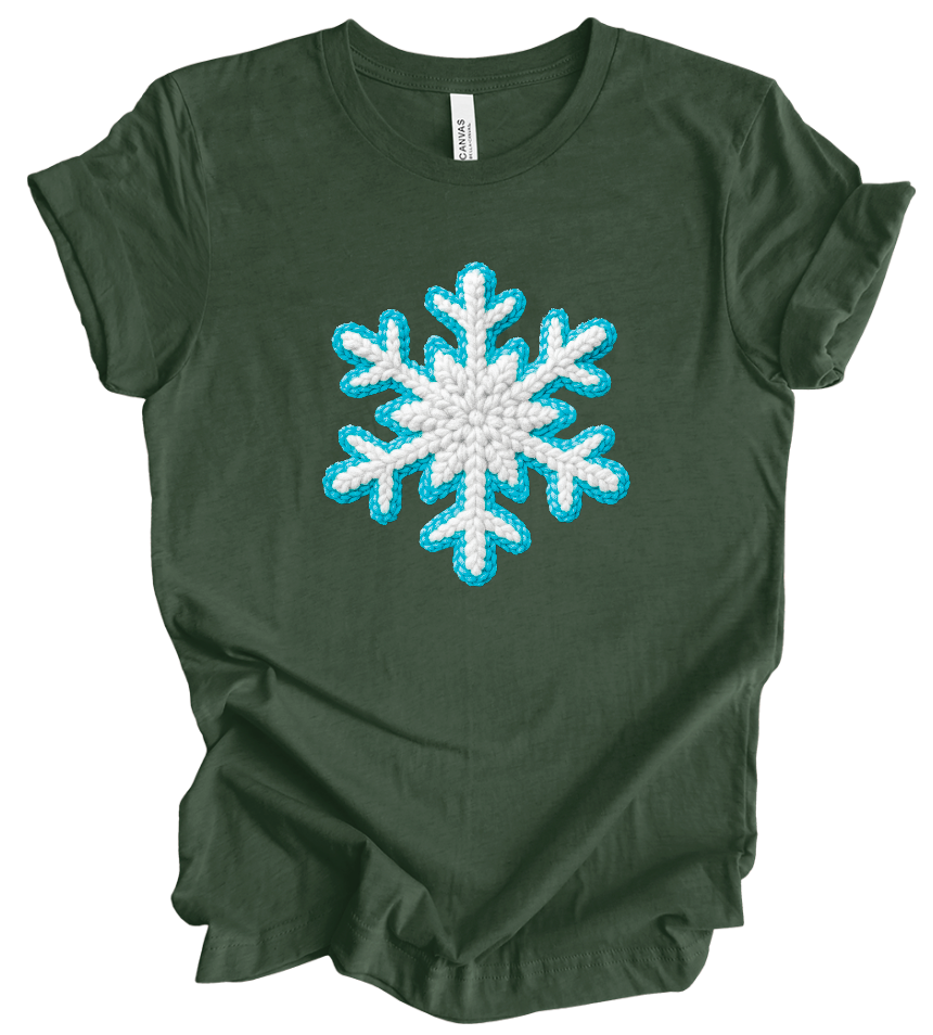 Snowflake - Faux Crochet