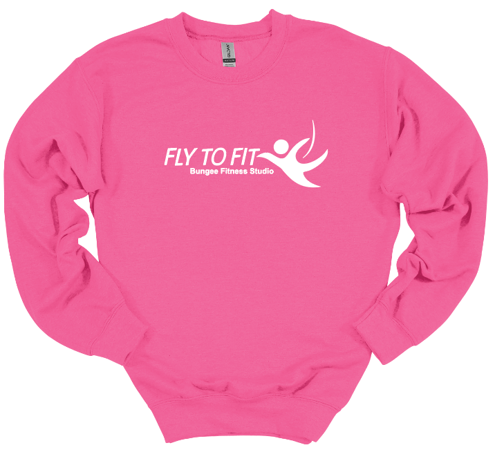 Fly To Fit - Gildan Crew Sweatshirt