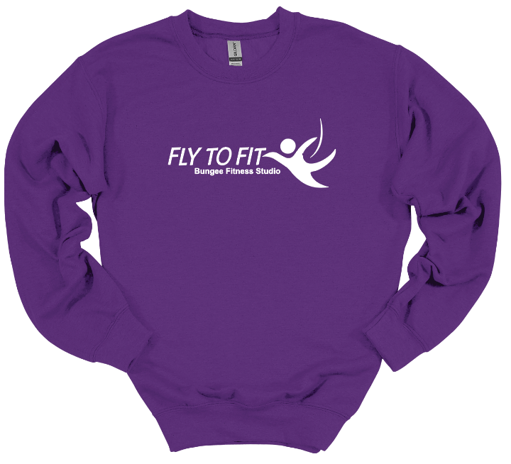 Fly To Fit - Gildan Crew Sweatshirt