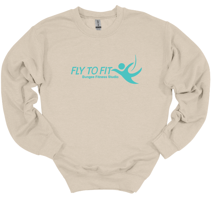 Fly To Fit - Gildan Crew Sweatshirt