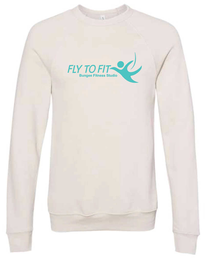Fly To Fit - Bella+Canvas Crew Sweatshirt