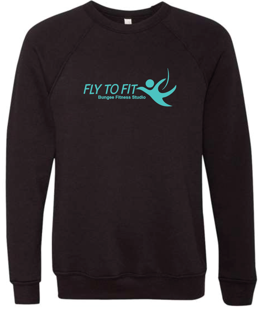 Fly To Fit - Bella+Canvas Crew Sweatshirt