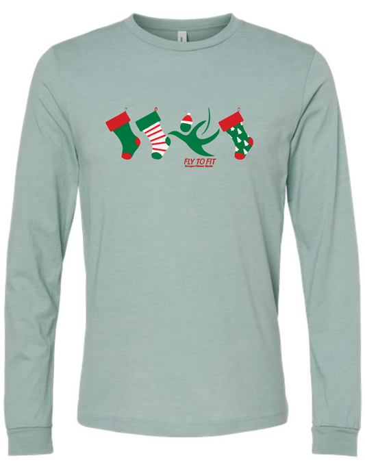 Fly To Fit Christmas 2025 - Bella+Canvas Long Sleeve