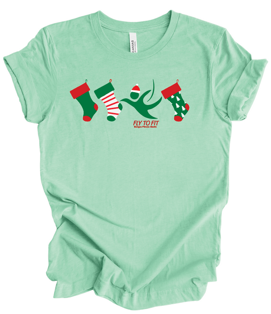 Fly To Fit Christmas 2025 - Bella+Canvas Short Sleeve