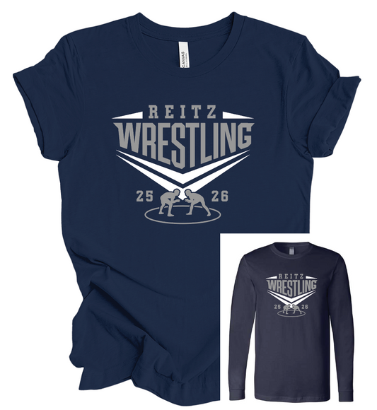 Reitz Wrestling - Mat 25-26 - Short Sleeve/Long Sleeve