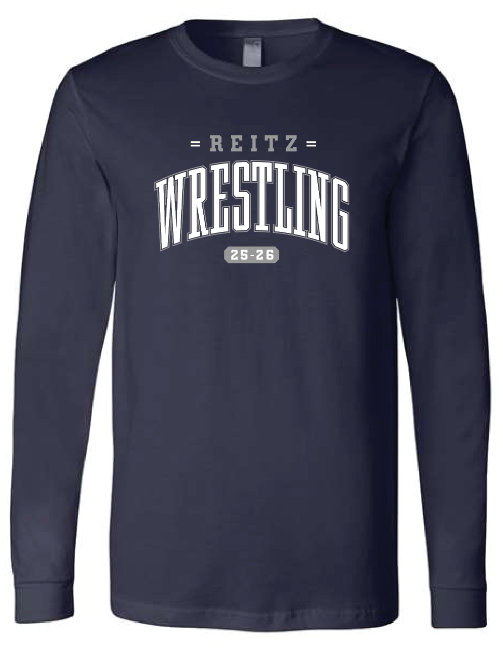 Reitz Wrestling - 25-26 - Short Sleeve or Long Sleeve