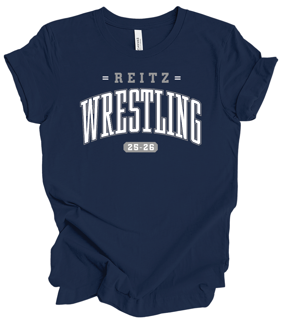 Reitz Wrestling - 25-26 - Short Sleeve or Long Sleeve