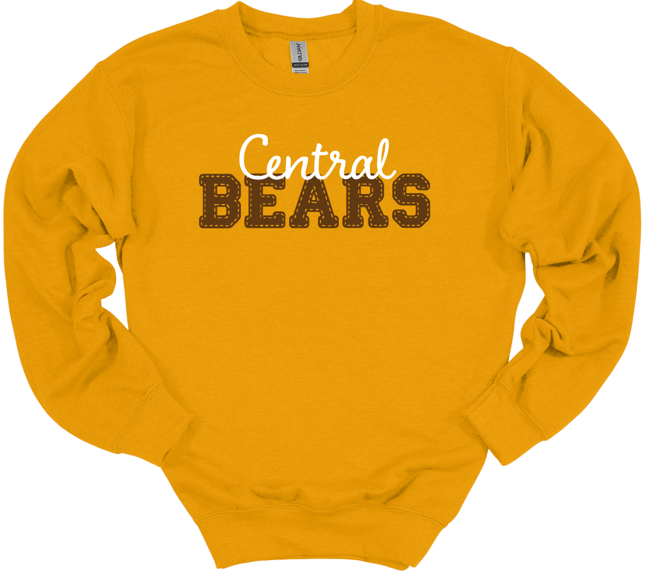 Central Bears Faux Stitched Crew IN-STOCK