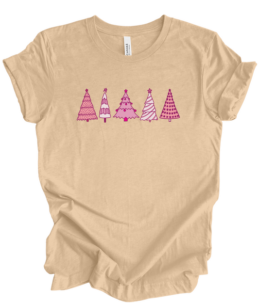 Pink Christmas Trees IN-STOCK