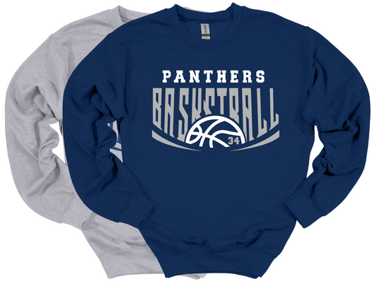 Panthers Basketball - Crew or Hoodie