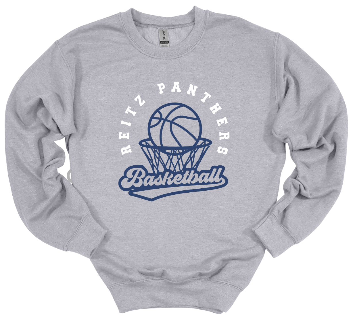 Panthers Basketball Vintage - Crew or Hoodie