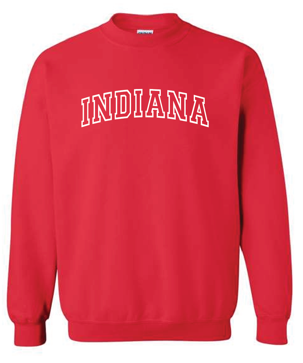 Indiana Crew or Hoodie Sweatshirt
