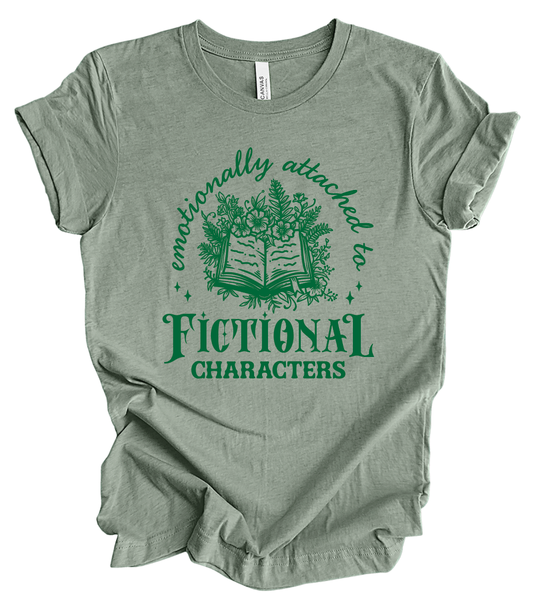 Emotionally Attached to Fictional Characters - Sage Green