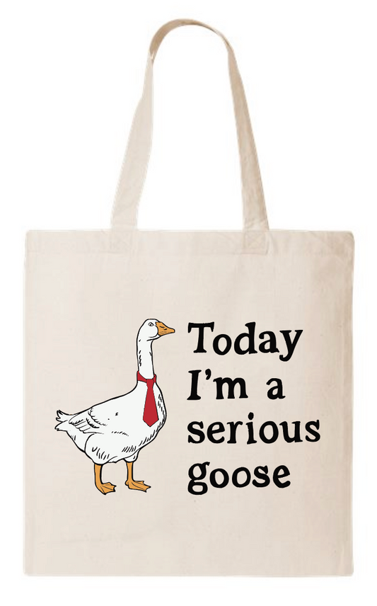 Today I'm a Serious Goose