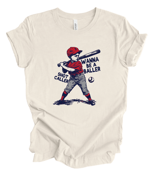 Vintage Baseball Boy Navy/Red