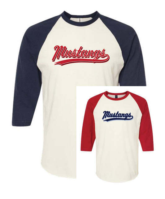Mustangs Raglan