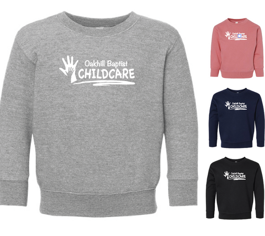OHBCC Toddler and Youth Crew Sweatshirts