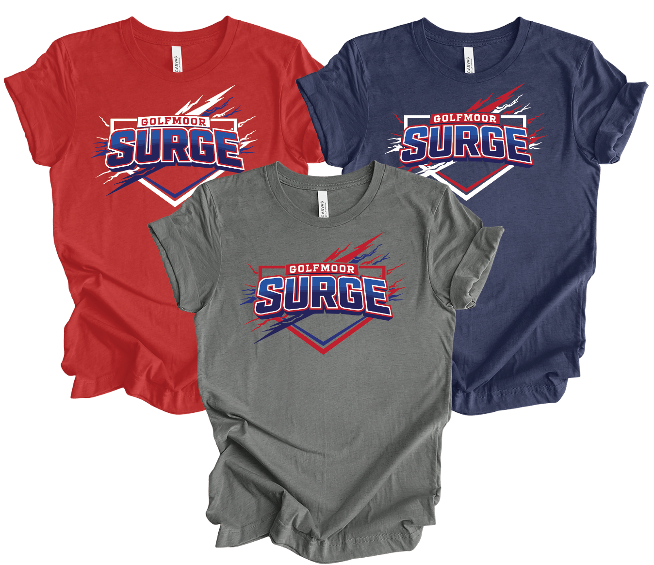 Golfmoor Surge Logo T-Shirt