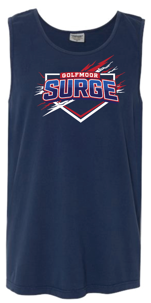 Surge Baseball Logo Tank