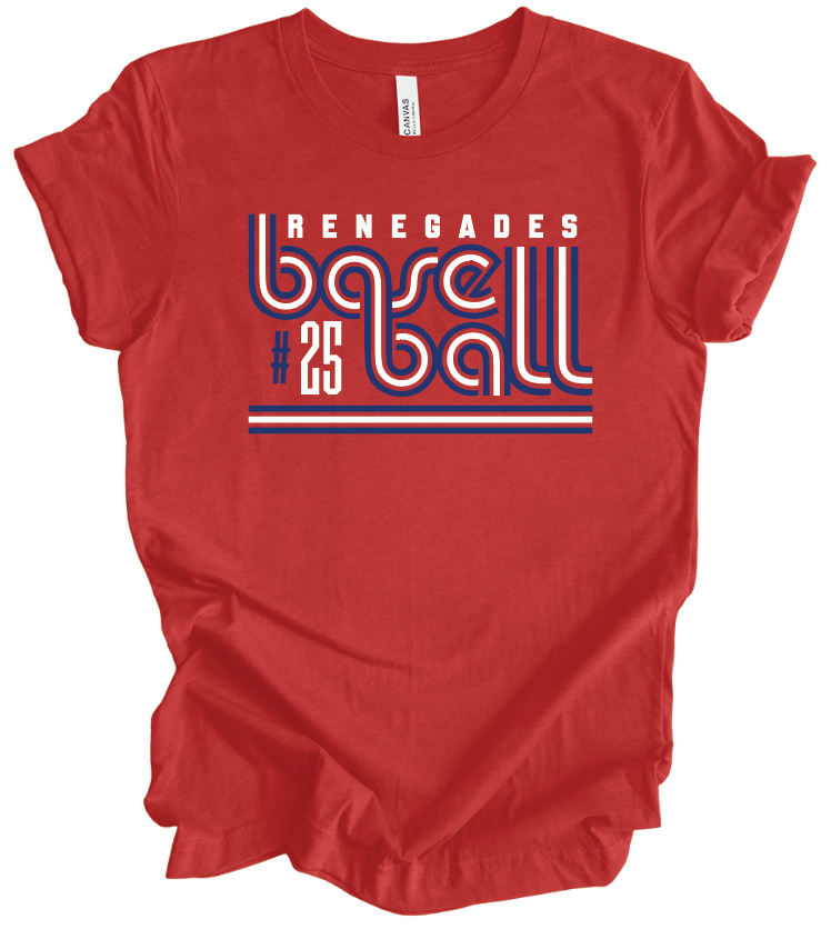 Renegades Retro w/ Custom Number