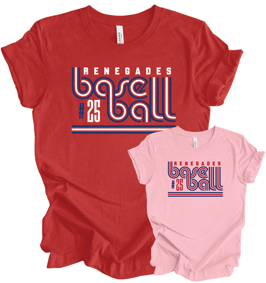 Renegades Retro w/ Custom Number