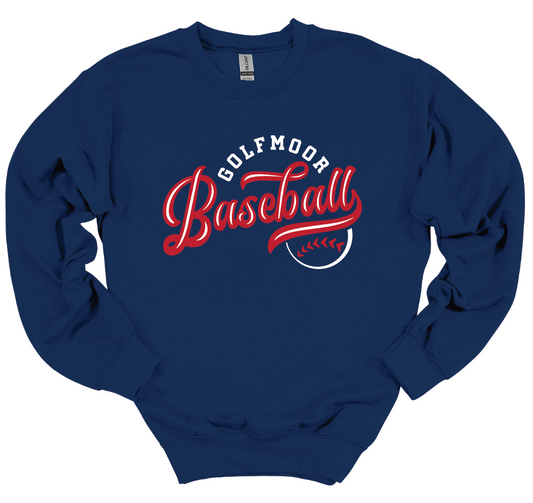 Golfmoor Script Crew Sweatshirt