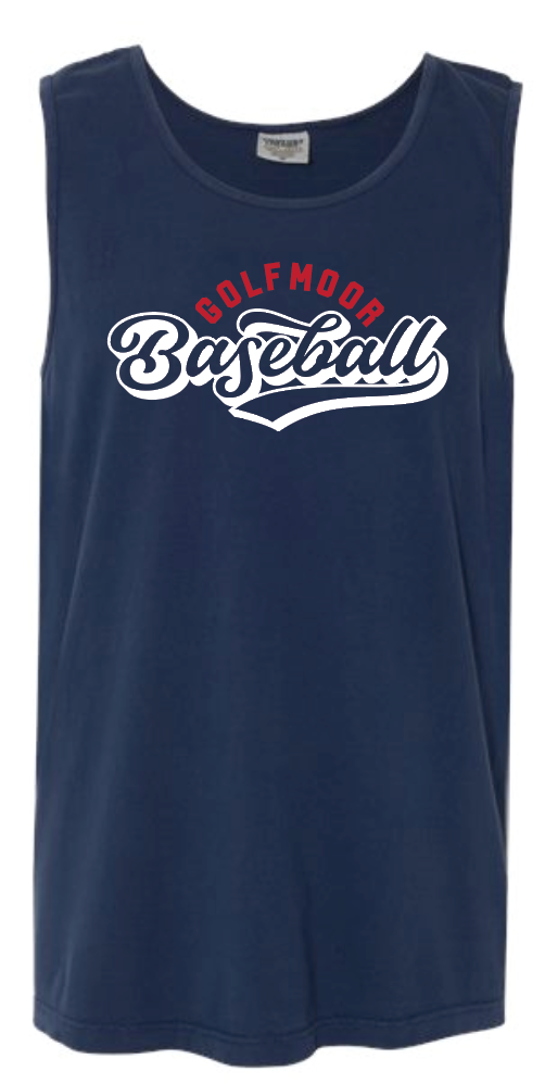Golfmoor Baseball Tank - Navy