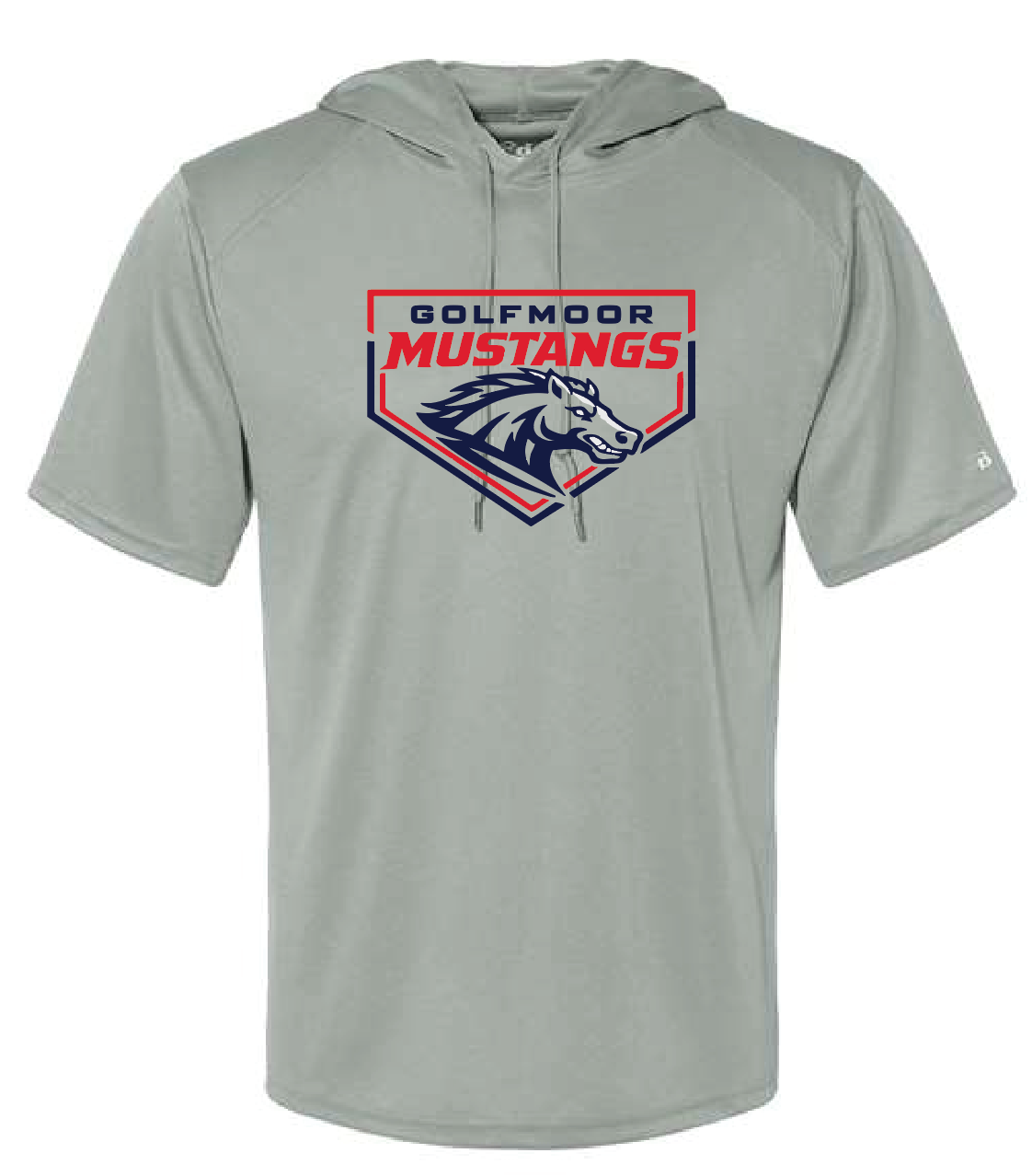 Golfmoor Mustangs Hooded Dry-Fit T-Shirt