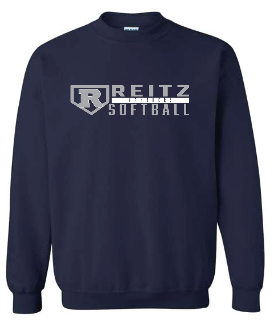 Reitz Panthers Softball Crew Sweatshirt