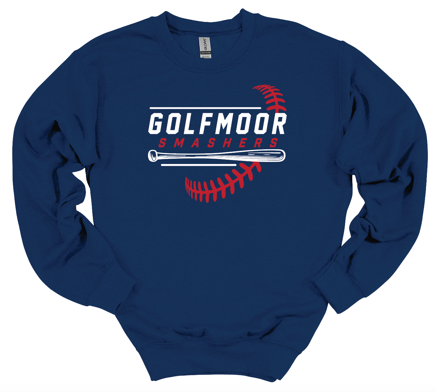 Golfmoor Smashers Baseball Crew Sweatshirt